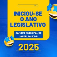 Iniciou-se o Ano Legislativo: Compromisso e Trabalho pelo Futuro da Nossa Cidade 